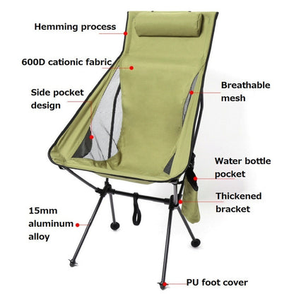 Recliner Outdoor Folding Chair Fishing Chair