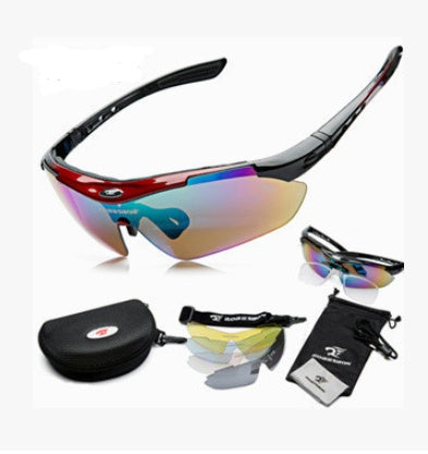 0089 Outdoor Sport mit einem Fahrrad Fahrrad Zahnrad Box Myopie Schutzbrille Sonnenbrille Polarisierte Reitbrille