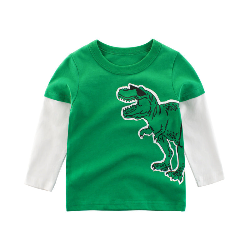 Zwei gefälschte Kinder-Langarm-T-Shirts