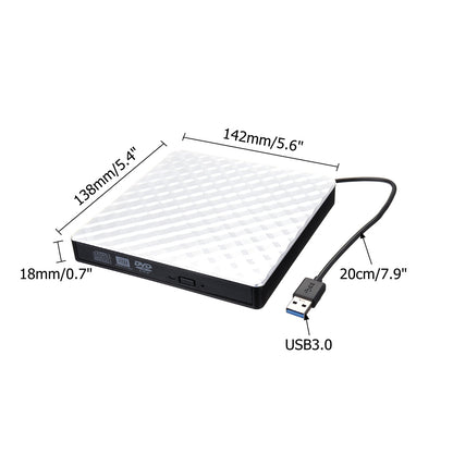 USB3.0 external optical drive removable DVD CD burner