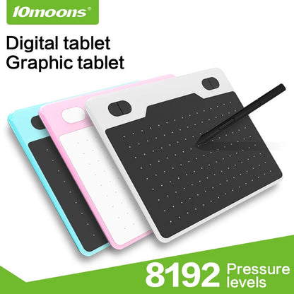 Zoll Ultraleicht Grafik Tablet Tablet Zeichnung Tablet Batterie-Freies Stift