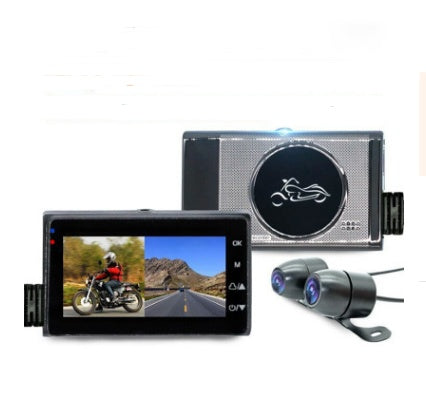 1080P  Locomotive Motorcycle Driving Recorder Split-type Front And Rear Waterproof Double Lens Riding Recorder