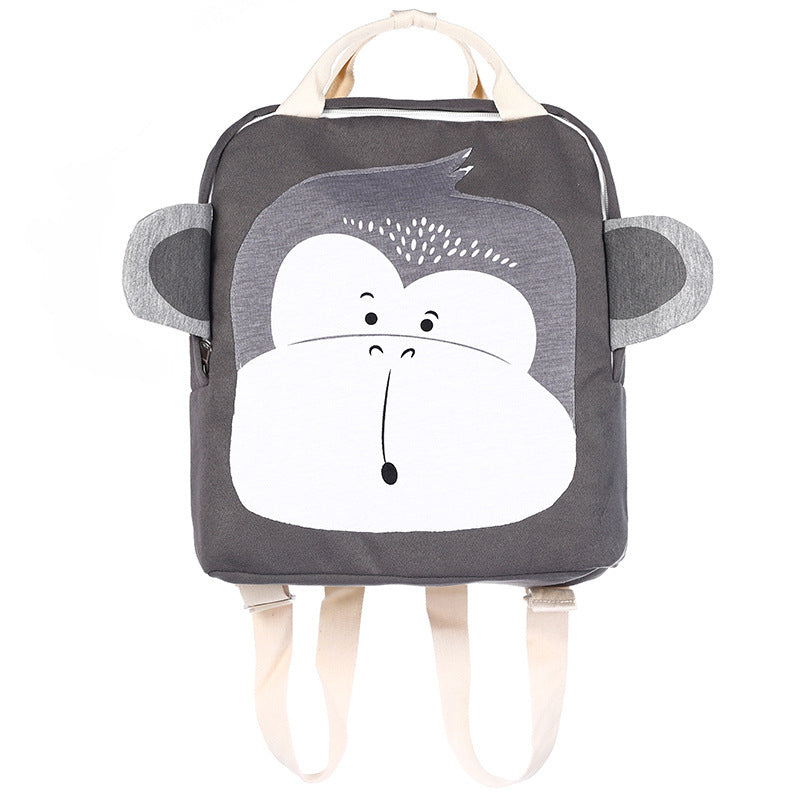 Cartoon Drei-dimensional Tier Rucksack kinder Schule Tasche