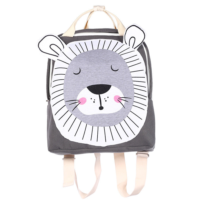 Cartoon Drei-dimensional Tier Rucksack kinder Schule Tasche