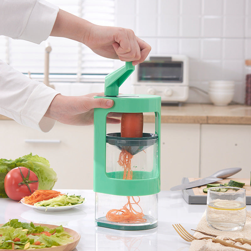 Multifunctional Radish And Cucumber Shredder Vegetable Grater Practical Vegetable Shredder Kitchen Gadgets.