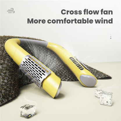 Neck Fan Mini Blattloser Fan USB Aufladbare Fan Stumm Sport Fans für Home Outdoor Tragbare Hängen Fans Klimaanlage Kühler