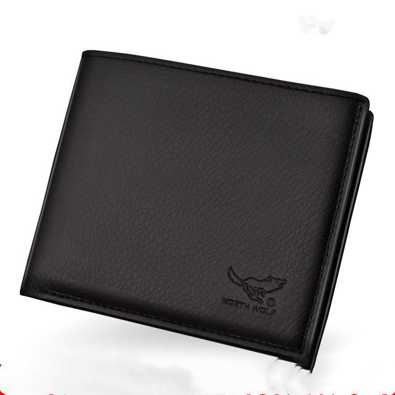 Wallet men's short zipper Korean wallet