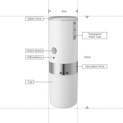 200ml Mini Kaffee Maschine