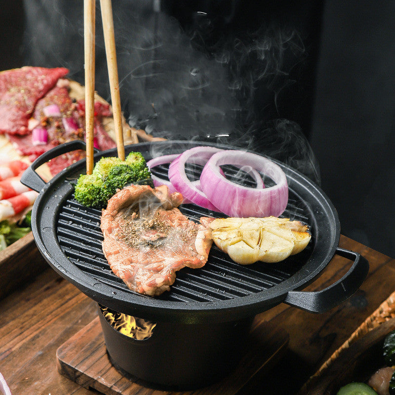 Lebensmittel Nicht-Stick Kleine Grill Grill Haushalt Indoor Grill Kleine Grill