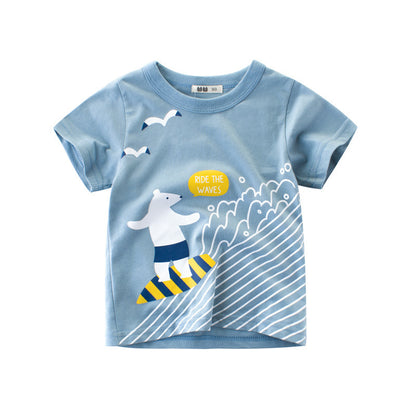 Kinder kurz ärmel ige T-Shirts, Baby kleidung, Jungen