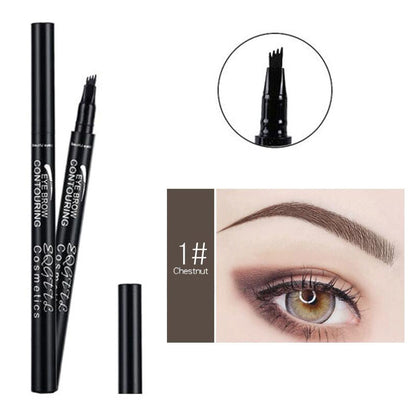 Very fine eyebrow pencil