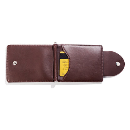 PU Leather Wallet Short Fashion Men's Wallet