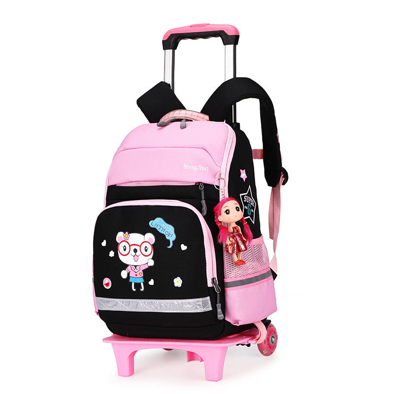 Korean Abnehmbare Trolley Tasche Für Grundschüler