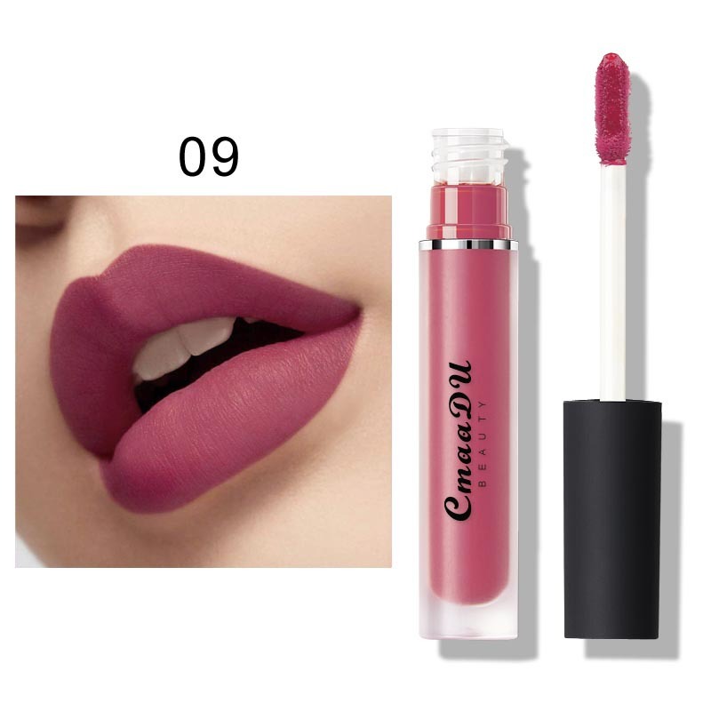 15 Shades Of Non-Stick Cup Lip Gloss Matte Lipstick