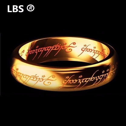 ZORCVENS Midi Stainless Steel One Color Power Ring Gold Ring Wedding Ring Lovers Fashion Jewelry Women's Wholesale