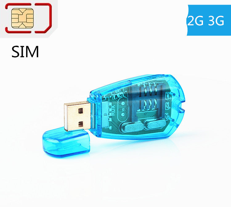 Mobile phone SIM card reader