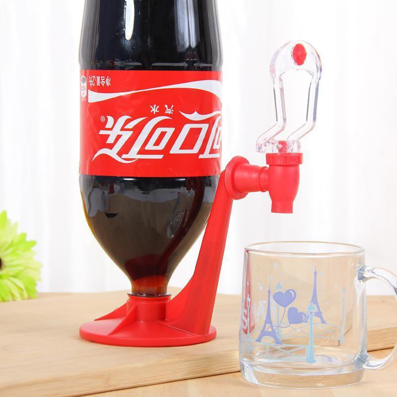 Wasser Krug Soda Getränke Dispenser Flasche Koks Auf Den Kopf Trinken Wasser Distributeur Gadget Party Home Bar Küche Gadget