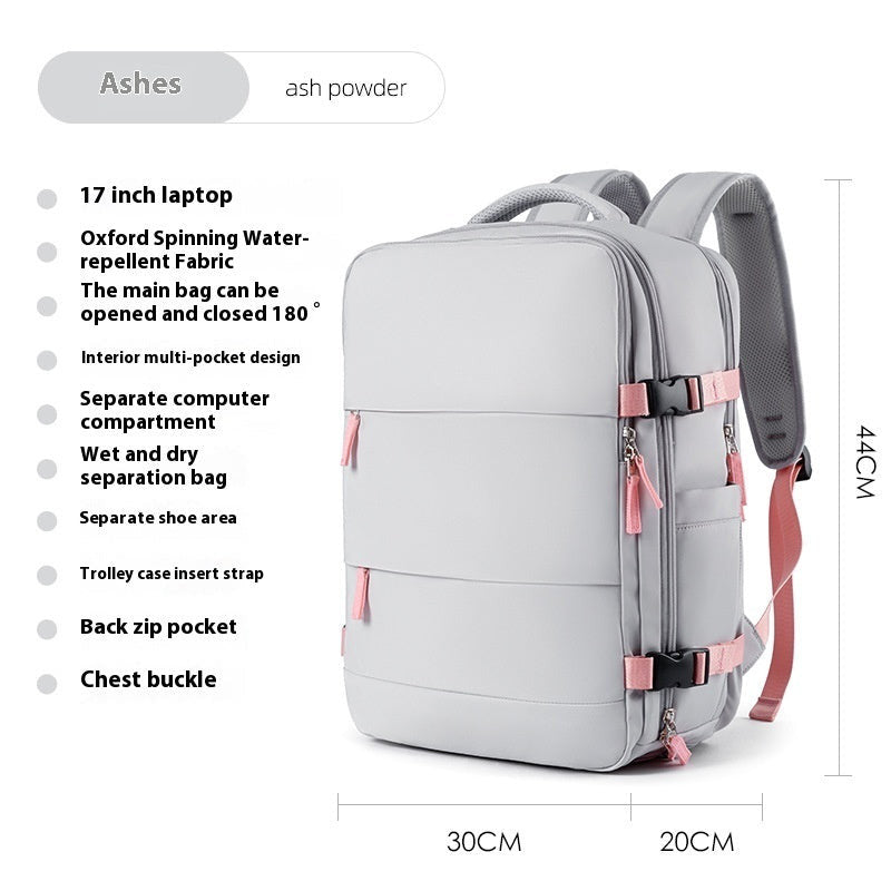 Men's And Women's Same Large Capacity Travel Computer Backpack.