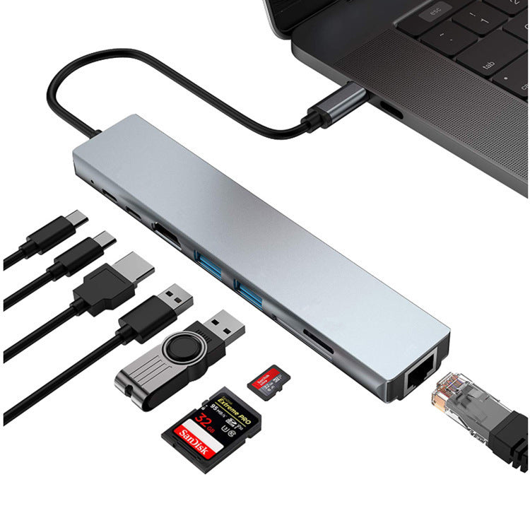 PD Acht-in-eine Expansion Dock Usb Docking Station Typ-c Hub Splitter