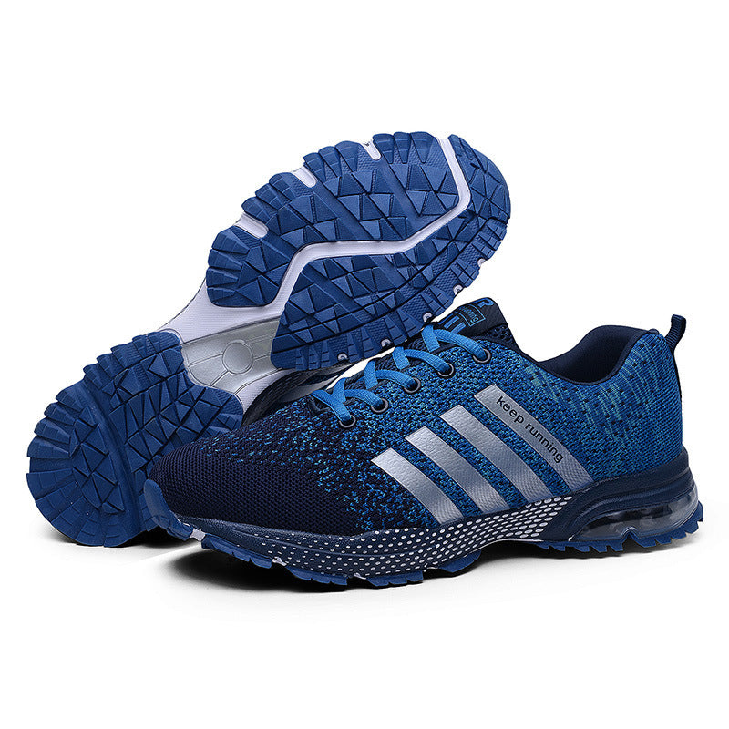 Beste verkauf paar sport schuhe atmungsaktives mesh outdoor männer und frauen laufschuhe sport schuhe fitness jogging schuhe männer