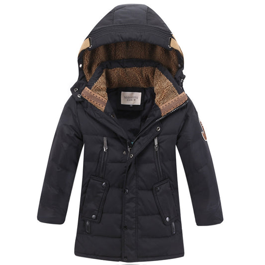 -30 grad kinder Winter Jacken Ente Unten Padded Kinder Kleidung 2021 Große Jungen Warme Winter Unten Mantel Verdickung oberbekleidung