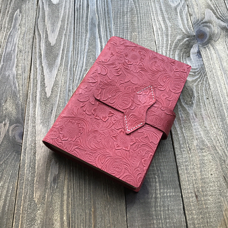 Leather hand made notebook