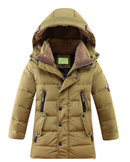 -30 grad kinder Winter Jacken Ente Unten Padded Kinder Kleidung 2021 Große Jungen Warme Winter Unten Mantel Verdickung oberbekleidung