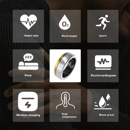 X5 ECG Monitoring Waterproof Smart Ring Sports Health Ring