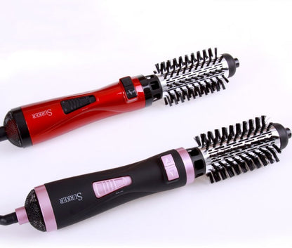 Professional Hair Trockner Rotary Pinsel Maschine 2 in 1 Multifunktions Haar Curler Curling Eisen Zauberstab Styling Werkzeuge