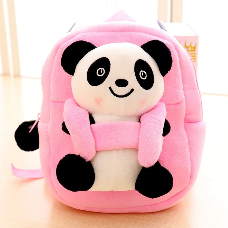 Cartoon panda plüsch kinder der schule tasche