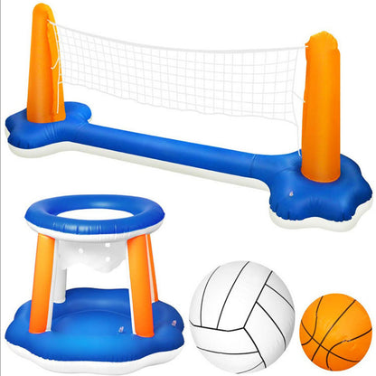 Wasser Volleyball Rack, Aufblasbare Basketball, Schwimmbad, Strand Wasser Spiele, Wasser Floß Ball