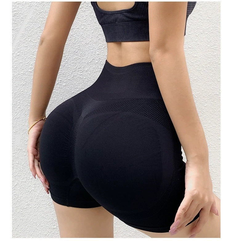 Fitness Yoga Shorts Hosen Butt Hebe Nahtlose Leggings Frauen Gym