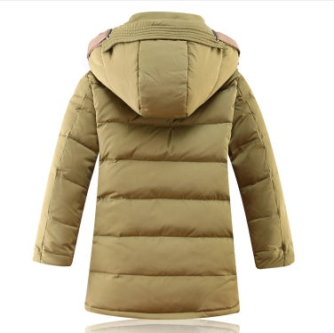 -30 grad kinder Winter Jacken Ente Unten Padded Kinder Kleidung 2021 Große Jungen Warme Winter Unten Mantel Verdickung oberbekleidung