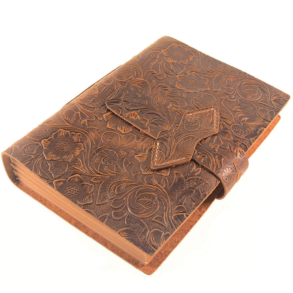 Leather hand made notebook