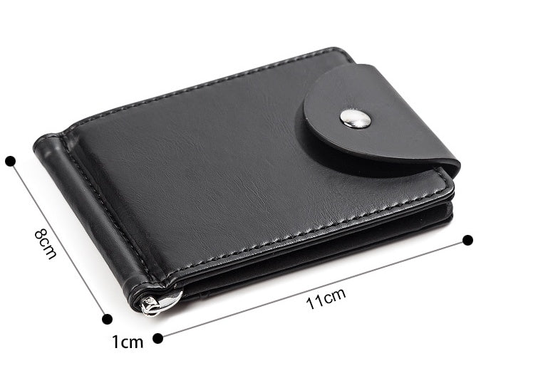 PU Leather Wallet Short Fashion Men's Wallet