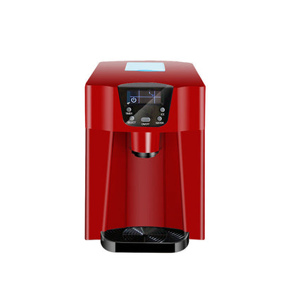 Eismaschine Haushalt Kleine Mini Kommerziellen Automatische Multi-funktion Wasser Dispenser Desktop Eis-dropping Eis Maker