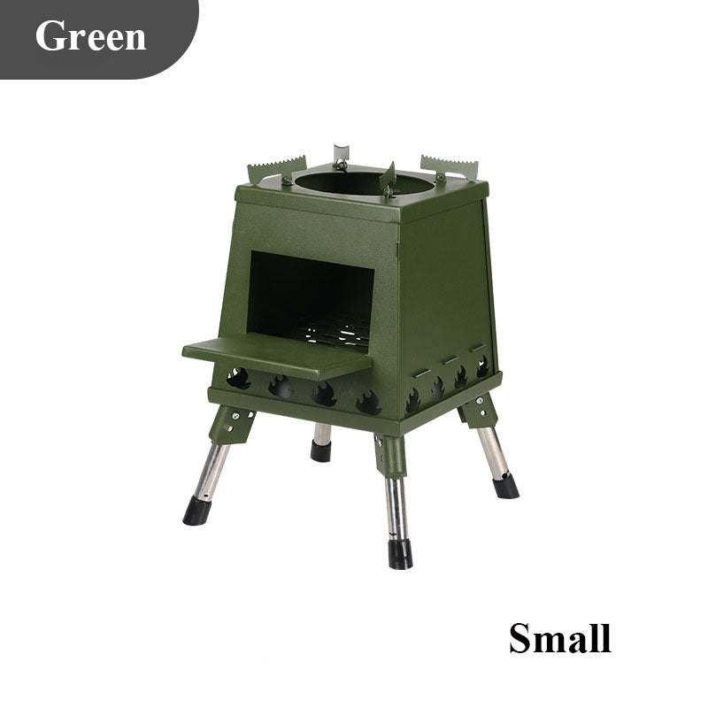 Outdoor Camping Wood Stove Folding Portable Wood Stove