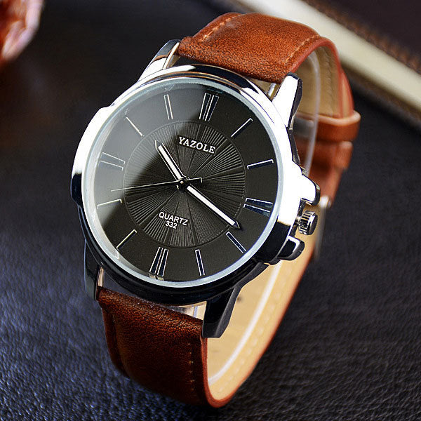 YAZOLE Fashion Quartz Watch Men Watches Top Brand Luxury Male Clock Business Mens Wrist Watch Hodinky Relogio Masculino