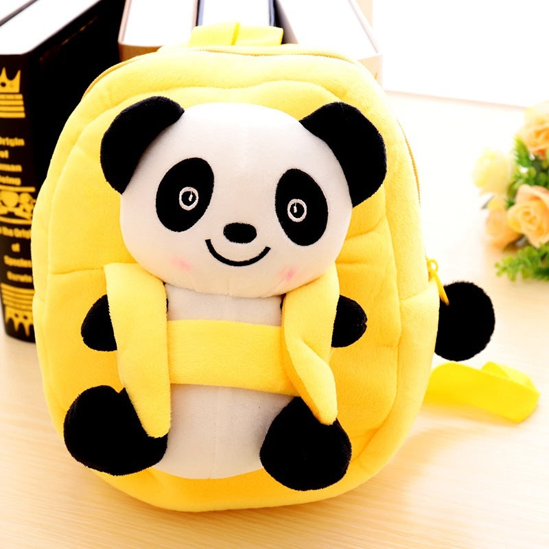 Cartoon panda plüsch kinder der schule tasche