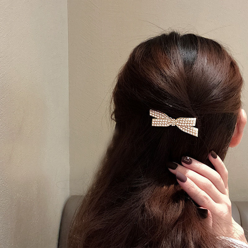 Zhao Liying the same pearl bow hairpin