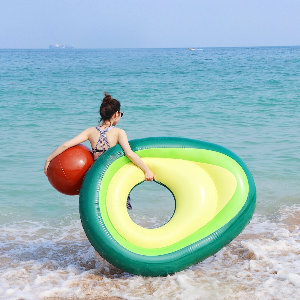 Aufblasbare Avocado Pool Float