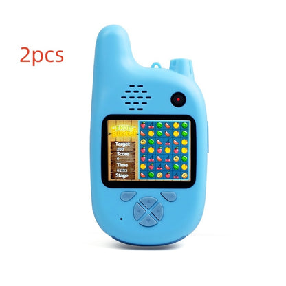 Walkie-Talkie Kids Camera Toys Mini HD Cartoon Cameras