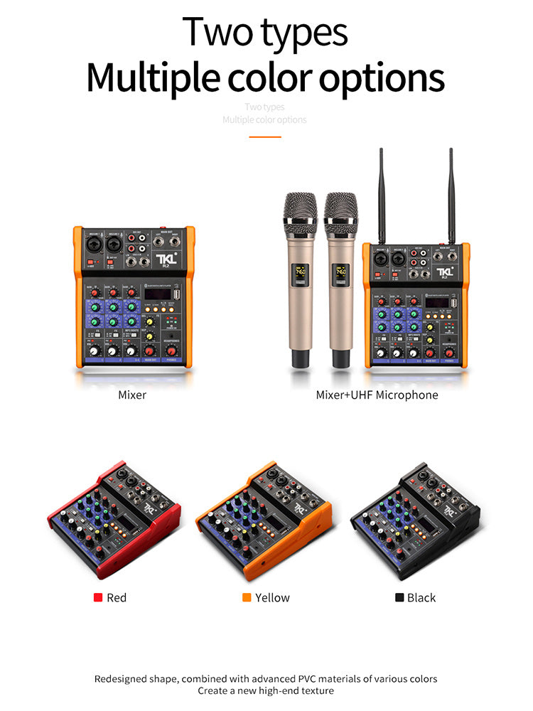 Power Supply USB With Mixer With Microphone Mixer