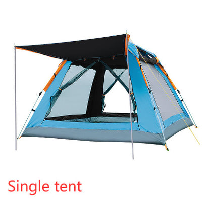 Voll Automatische Geschwindigkeit Strand Camping Zelt Regen Proof Multi Person Camping