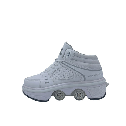 Vierrädrige Heelys Dual-Use-Skates weiblich