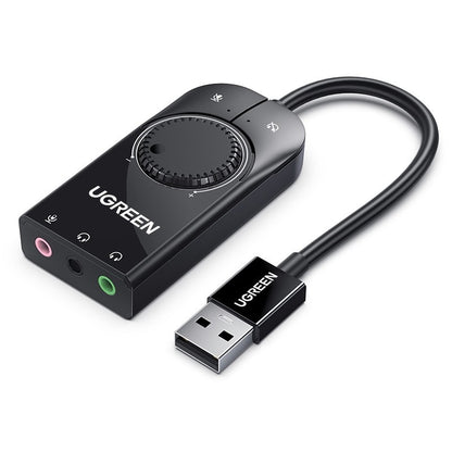 USB Sound Card External Independent Audio Converter