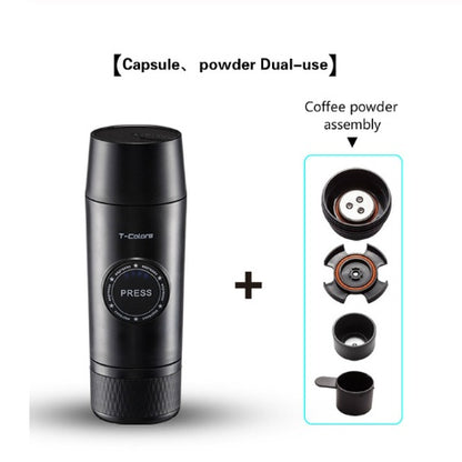 Mini Espresso Kaffee Maker Tragbare Wiederaufladbare Mech