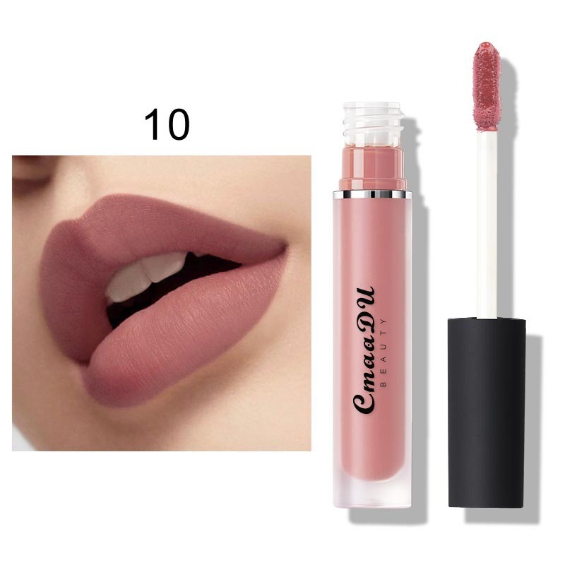 15 Shades Of Non-Stick Cup Lip Gloss Matte Lipstick