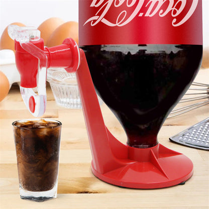 Wasser Krug Soda Getränke Dispenser Flasche Koks Auf Den Kopf Trinken Wasser Distributeur Gadget Party Home Bar Küche Gadget