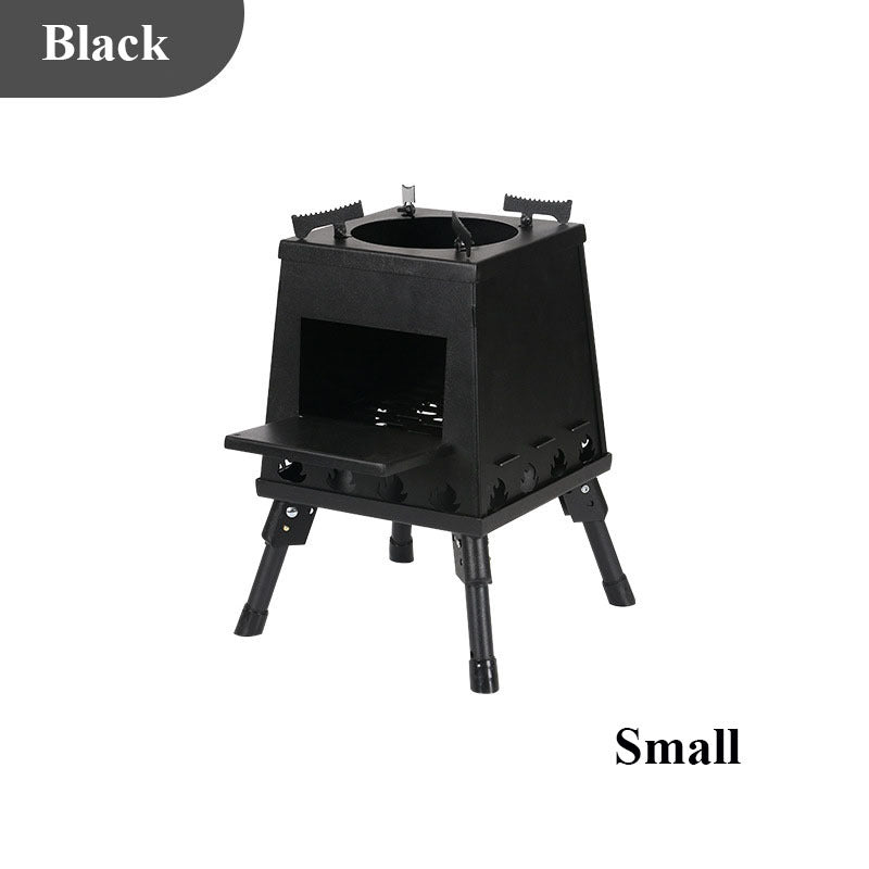 Outdoor Camping Wood Stove Folding Portable Wood Stove